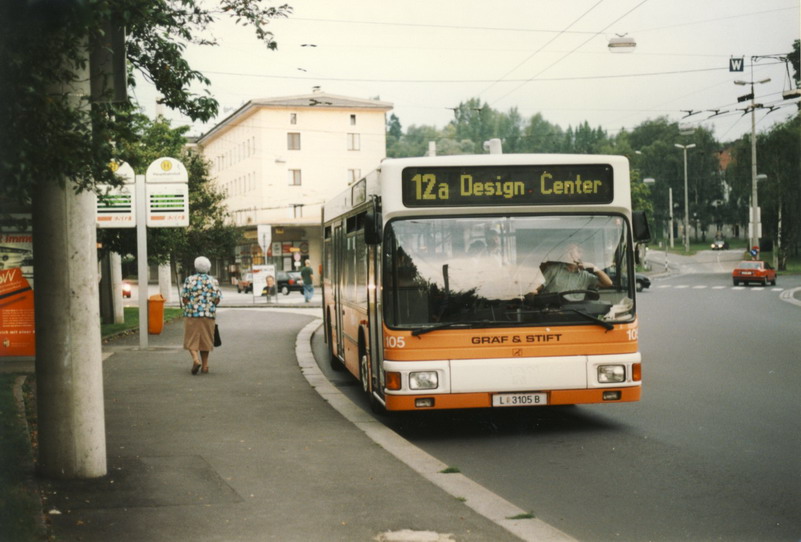 ESG-Autobus Nr 105 Linie 12a HBHF 17-8-1997.jpg